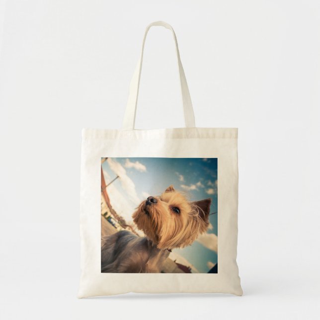 Bolso De Tela Tote de encargo de la foto (Frente)