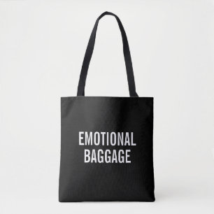 Bolso De Tela Tote de equipaje emocional