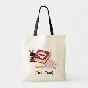 Bolso De Tela Tote de error de la dama