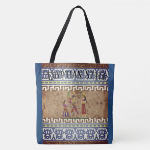 Bolso De Tela Tote de estilo egipcio