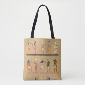Bolso De Tela Tote de estilo egipcio