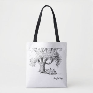Bolso De Tela Tote de Fiesta de jardín - Tiempos más simples
