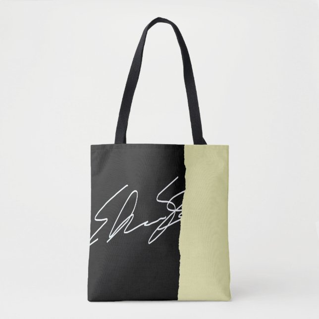 Bolso De Tela Tote de firma (Anverso)