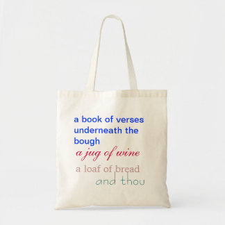 Bolso De Tela Tote de Fitzgerald Rubaiyat
