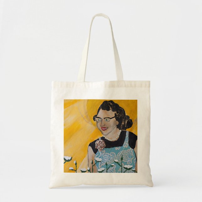 Bolso De Tela Tote de Flannery O'Connor (Frente)
