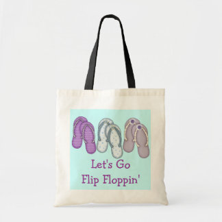 Bolso De Tela Tote de Floppin del tirón