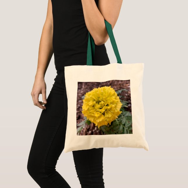 Bolso De Tela Tote De Flor De Dos Lados (Anverso (producto))