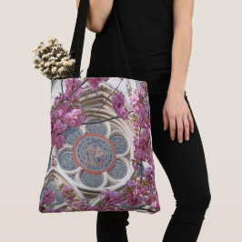 Bolso De Tela Tote de flores de cerezo