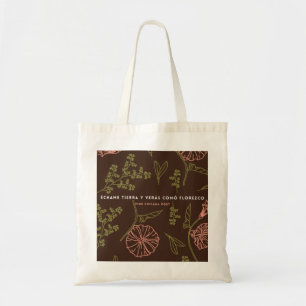 Bolso De Tela Tote de Florezco