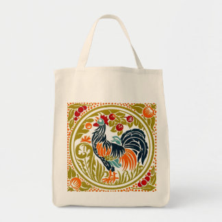 Bolso De Tela Tote de gallo