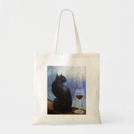 Bolso De Tela Tote de gato