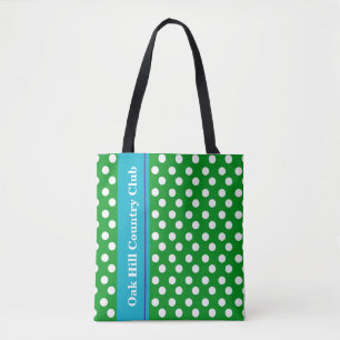 Bolso De Tela Tote de golf medio - Edición personalizada de nomb