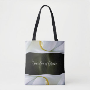 Bolso De Tela Tote de Grace Calla Lily