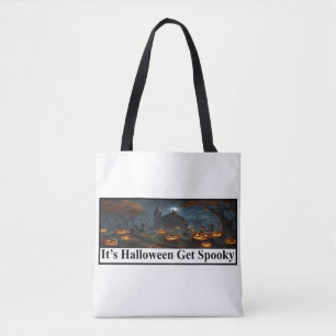 Bolso De Tela tote de halloween