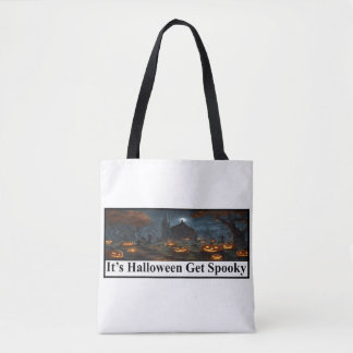 Bolso De Tela tote de halloween
