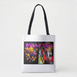 Bolso De Tela tote de halloween