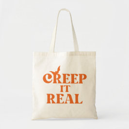 Bolso De Tela Tote de Halloween Creep It Real Otoño