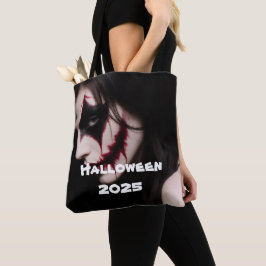Bolso De Tela Tote de Halloween de Seducción Oscura - Negrita y 