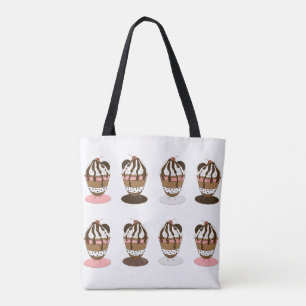 Bolso De Tela Tote de helados Sundaes