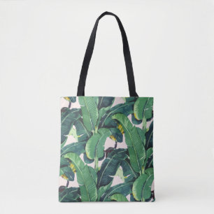 Bolso De Tela Tote de hoja de plátano