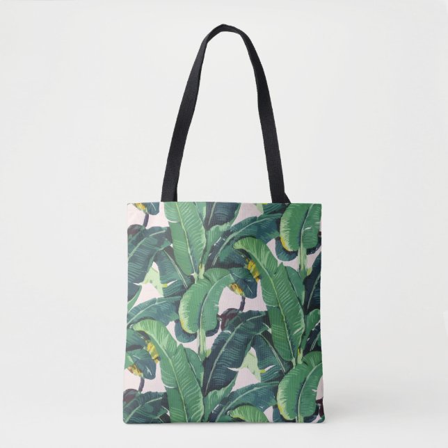 Bolso De Tela Tote de hoja de plátano (Anverso)