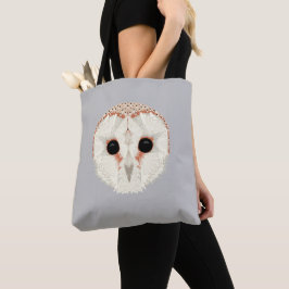 Bolso De Tela Tote de Hombro de Búho (2 tamaños)