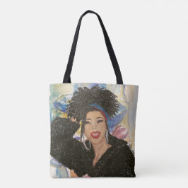 Bolso De Tela Tote de hombro de impresión completa