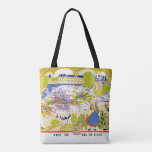 Bolso De Tela Tote de hombro de la región vinícola del Valle del