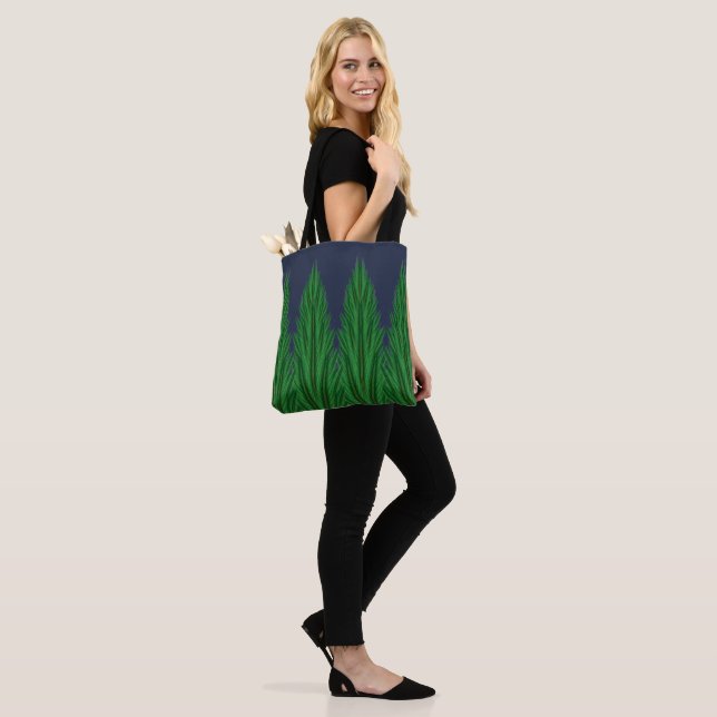 Bolso De Tela Tote De Hombro De Pines Mirrored Midnight (2 Tamañ (Puesto)