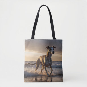Bolso De Tela Tote de hombro Elegante de Marioneta