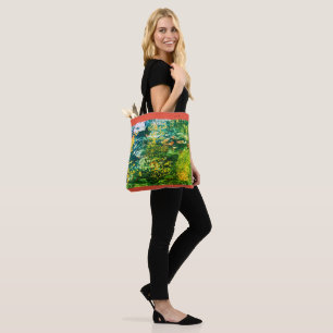 Bolso De Tela Tote de hombros "Green Meadow"