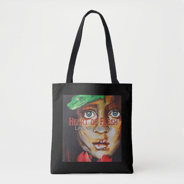 Bolso De Tela Tote de hombros - Víspera y Serpiente (Anverso)