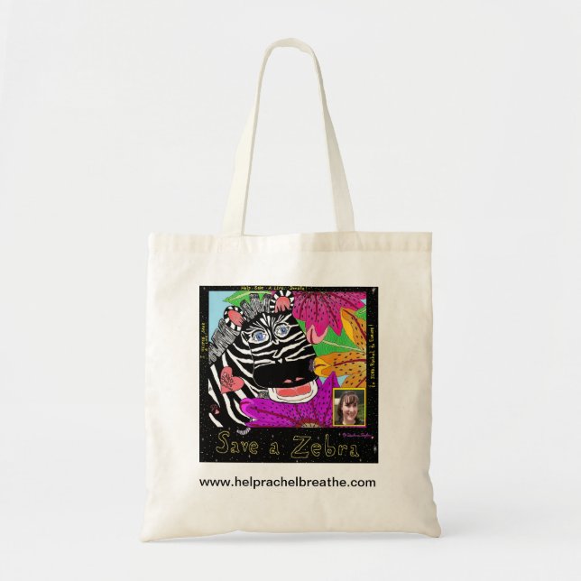 Bolso De Tela Tote de HRB (Frente)