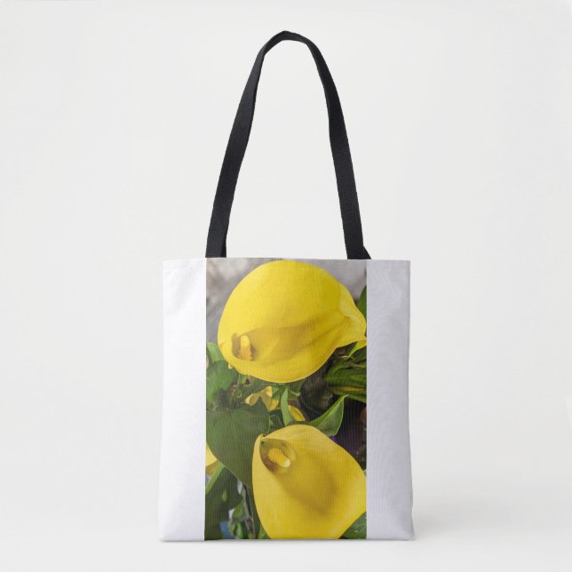 Bolso De Tela Tote de impresión completa (Anverso)