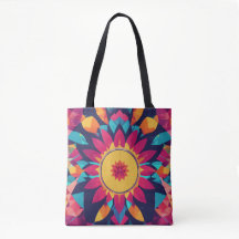 Tote de impresión completa, Tote de hombro