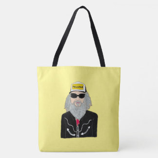 Bolso De Tela Tote de impresión completa, Tote de hombro