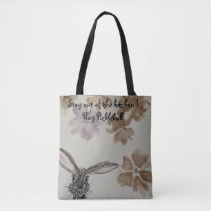Bolso De Tela Tote de impresión completa, Tote de hombro