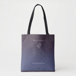Bolso De Tela Tote de impresión completa, Tote de hombro