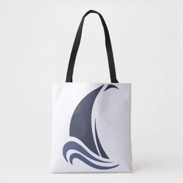 Bolso De Tela Tote de impresión completa, Tote de hombro (Anverso)