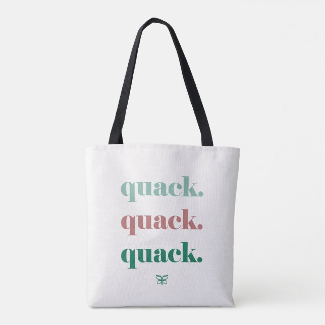 Bolso De Tela Tote de impresión completa, Tote de hombro (Reverso)