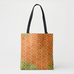Bolso De Tela Tote de impresión completa, Tote de hombro