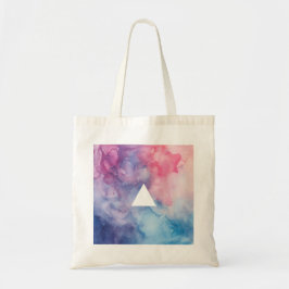 Bolso De Tela Tote de impresión de color de agua de moda