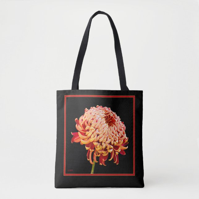 Bolso De Tela Tote de impresión general de la Mamá Red & Gold (Anverso)