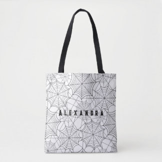 Bolso De Tela Tote de impresión total, Tote de hombro