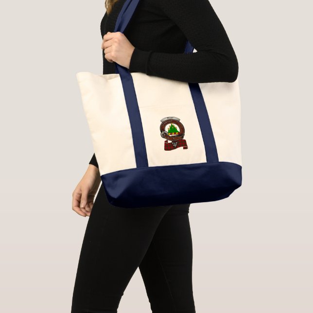 Bolso De Tela Tote de impulso de la insignia Grant Clan (Anverso (producto))
