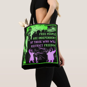 Bolso De Tela Tote de independencia política