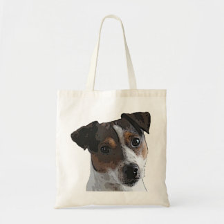 Bolso De Tela Tote de Jack Russell Terrier