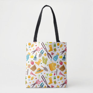 Bolso De Tela Tote de jardinería