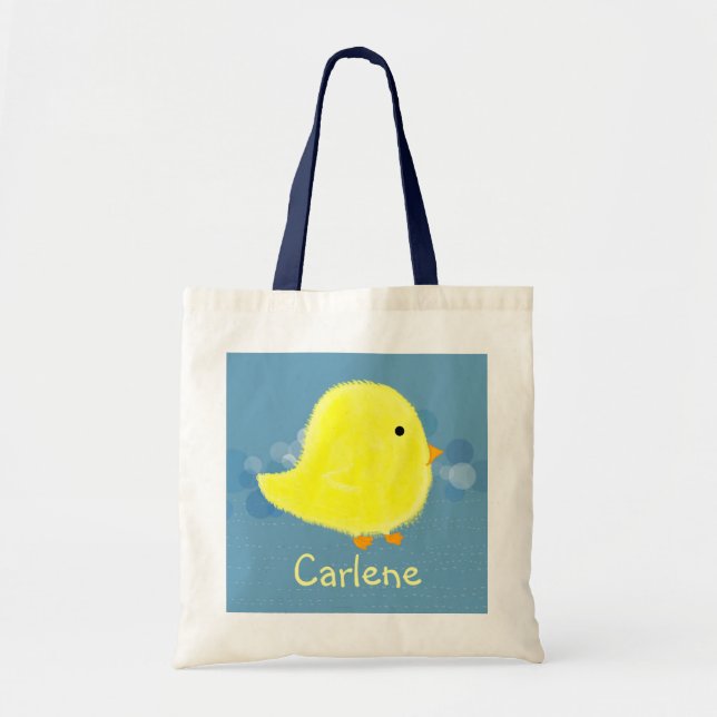 Bolso De Tela Tote de juguete para niños de Carlene/Bolsa de reg (Frente)