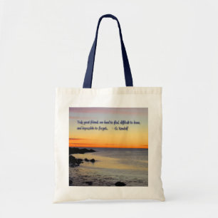 Bolso De Tela Tote de la amistad